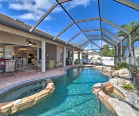 Expansive Cape Coral Retreat with Lagoon Pool and Spa!