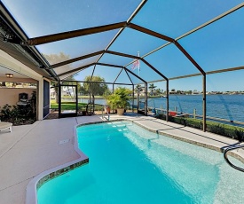 Large Lakefront Oasis with Private Pool & Dock home