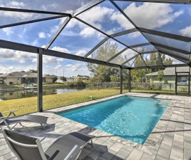 Relaxing Canalside Oasis with Lanai and Backyard!