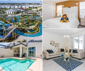 DISNEY DEAL Free Waterpark 4BR Private Pool- Storey Lake 4912WA