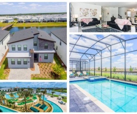 Waterpark Access HUGE Themed 7BR wpool and lake view- Storey Lake 2941FS