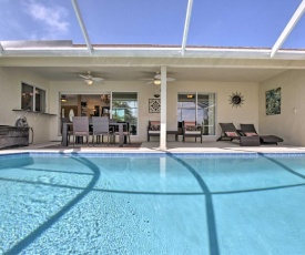 Canalfront Home with Private Saltwater Pool and Dock!