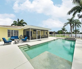 Canal-Front Getaway with Pool - Minutes to Beach! home