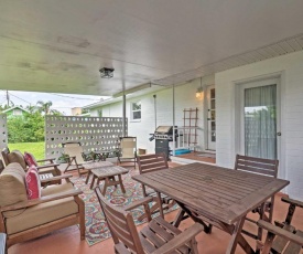 Chic Ormond Beach Cottage with Patio - Walk to Ocean