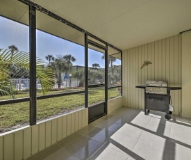 Ormond Beach Townhome with Grill and Shared Pool!