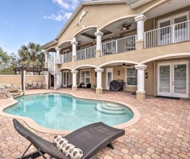 Lavish Palm Coast Home with Game Room and Private Dock