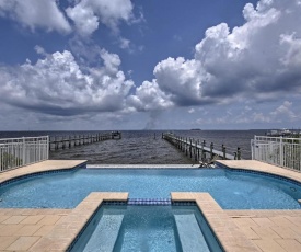Lavish Waterfront Home with Pool and Shared Dock!