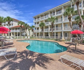 Panama City Beach Condo with Patio and Pool Access!