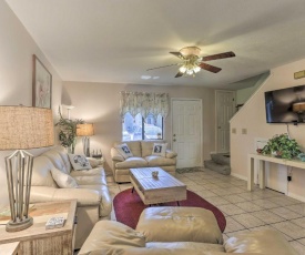 Resort Townhome with Patio Less Than half Mile To Beach Access!