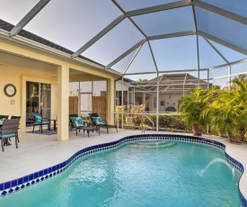 Port Charlotte Home on Canal with Lanai and Pool!