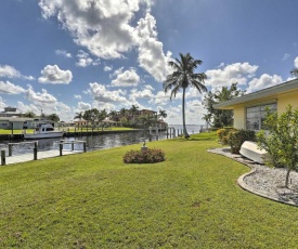 Waterfront Port Charlotte Cottage with Dock, Bch 2 Mi