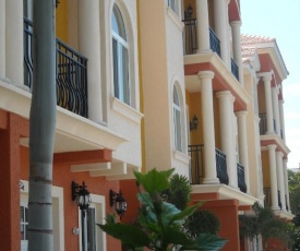 Mediterranean Three Story Beach Townhouse