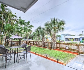 Cute Apt with Backyard and Grill - Steps to Cocoa Beach