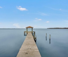 Riverfront Duplex with Dock, Fishing, Charcoal BBQ, AMAZING Sunsets!!