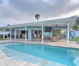 Waterfront St Pete Beach Retreat with Pool and Dock!