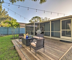 Contemporary Cottage with Sunroom and Fire Pit!