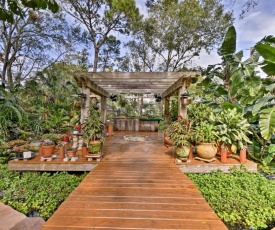 Sarasota Bungalow with Pergola, Garden and Waterfalls!