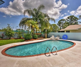 Sebastian Home with Private Pool and BBQ-7mi from Beach