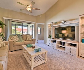 Titusville Condo with Comm Pool and Screened Patio