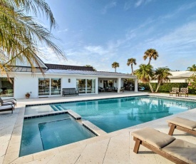 Lavish Vero Beach Escape with Hot Tub and Dock!