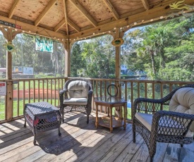 Bright and Fun Canalfront Bungalow with Kayaks and Canoe