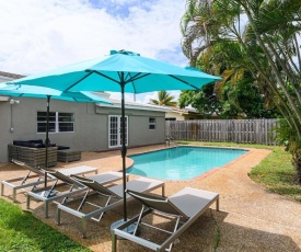 Charming House 3BR House w Pool 15 mins to Beaches