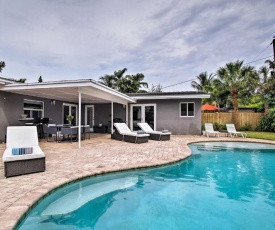 Ground-Level Wilton Manors Home with Outdoor Oasis!