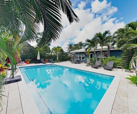 Lush Tropical Retreat with Private Pool - Near Beach home