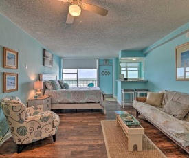 Updated Daytona Beach Oceanfront Studio with Pool!