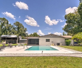 5-Acre Bradenton Escape with Pool and 2 Fire Pits