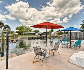 Canalfront Bradenton Home with Dock and Pool!