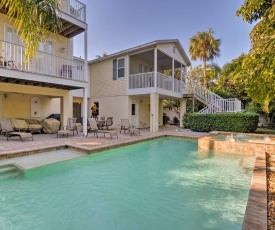 Holmes Beach Family Home with Private Pool and 3 Decks!