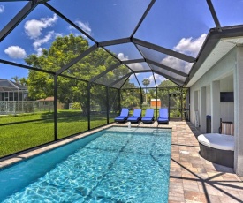 Cape Coral Home with Lavish Patio and Private Pool